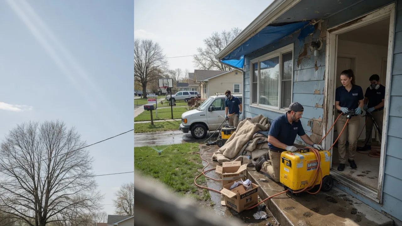 Basement Flood Cleanup in Maine, NY near me